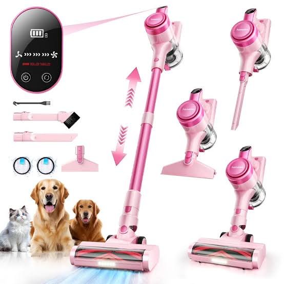 Homeika Pink Cordless Vacuum product image