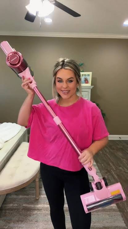Homeika Pink Cordless Vacuum product image